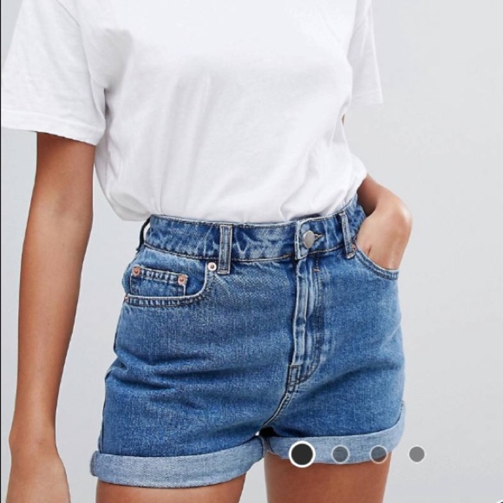 NEW denim high waist shorts